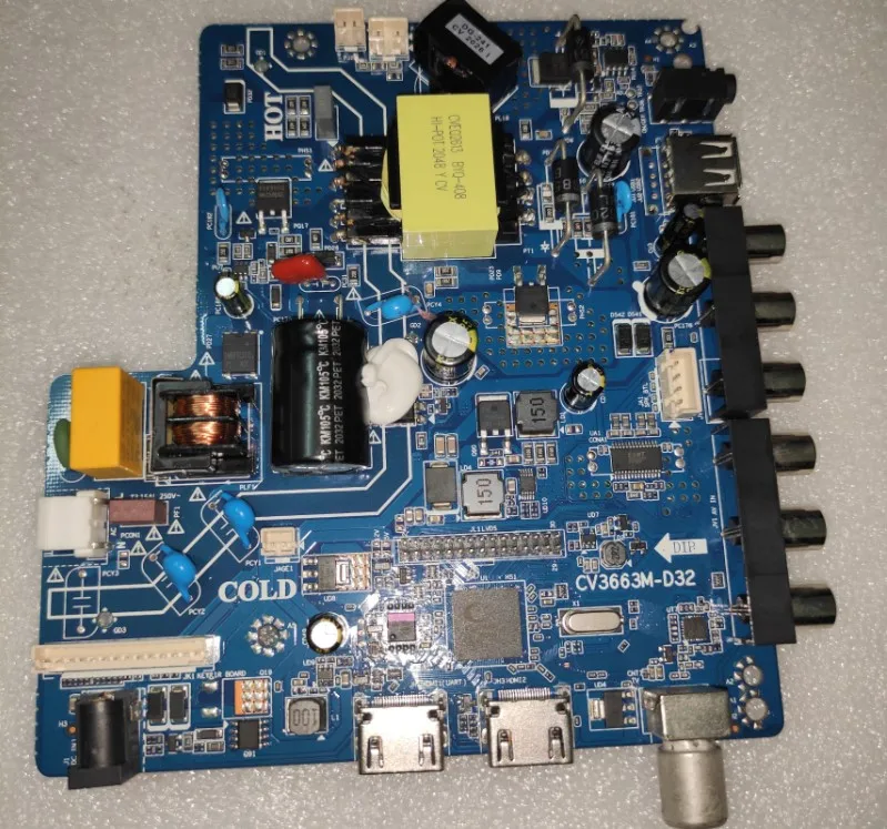 FREE SHIPPING ! CV3663M-D32 Three in one TV motherboard tested well 30--40V 600ma Backlight specifications
FREE SHIPPING ! CV3663M-D32 Three in one TV motherboard tested well 30--40V 600ma Backlight specifications