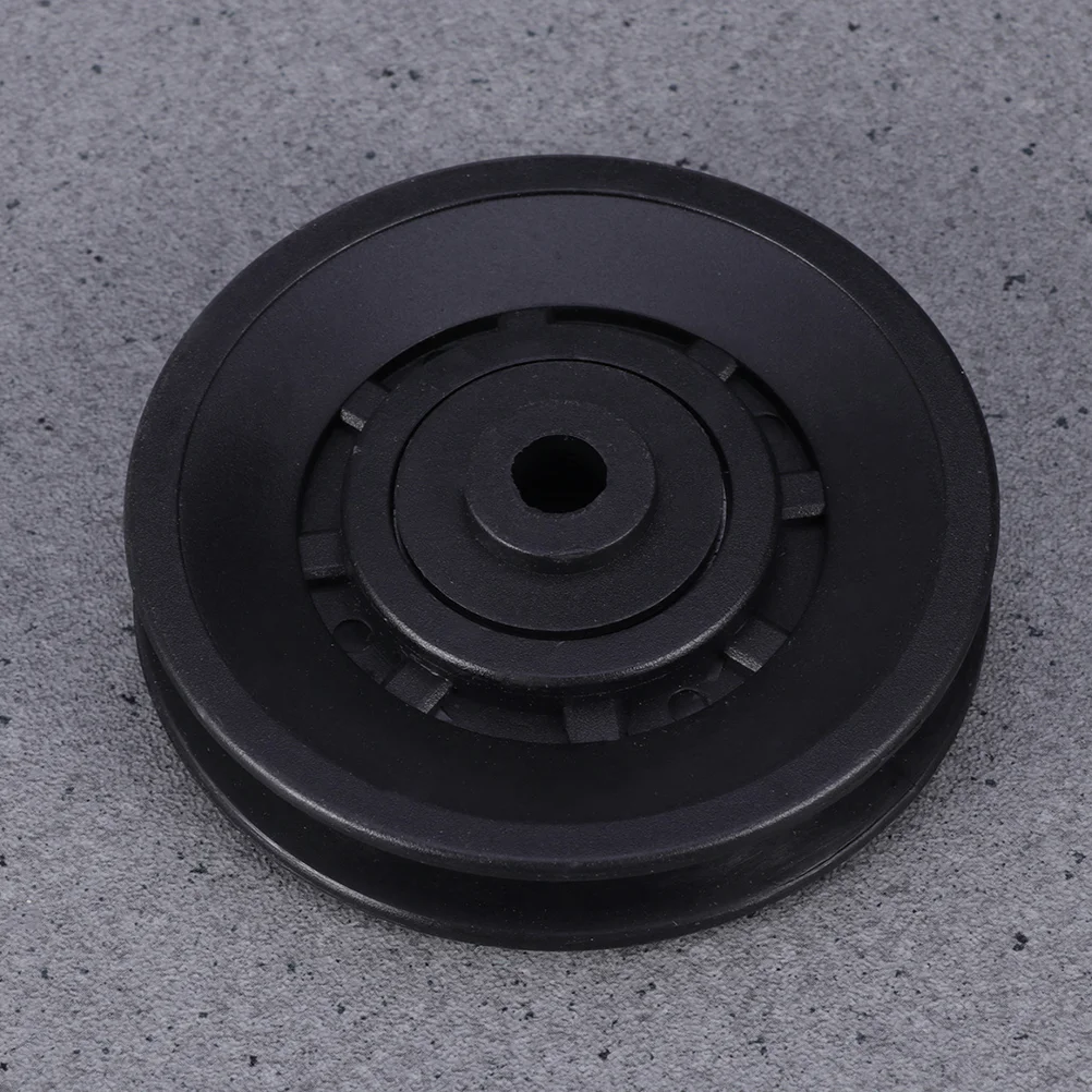 4pcs Diameter 90mm Universal Wearproof Abration Bearing Pulley Wheel for Gym Equipment (Black)
4pcs Diameter 90mm Universal Wearproof Abration Bearing Pulley Wheel for Gym Equipment (Black)