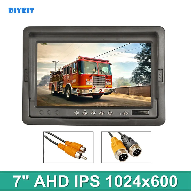 DIYKIT 7inch AHD IPS LCD Car Monitor Rear View Monitor Max Support 1080P AHD Camera with Sun Hood Visor
DIYKIT 7inch AHD IPS LCD Car Monitor Rear View Monitor Max Support 1080P AHD Camera with Sun Hood Visor