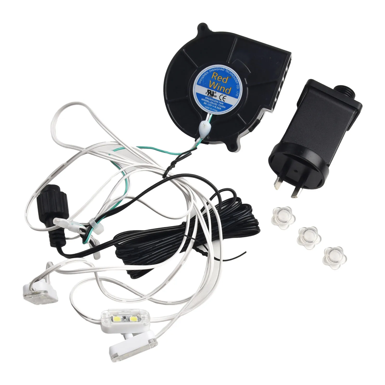 1Set 12V 0.5A Fan Blower Motor Garden Supplies Replacement Fan Blower Power Adapter Light String With 3LED
1Set 12V 0.5A Fan Blower Motor Garden Supplies Replacement Fan Blower Power Adapter Light String With 3LED