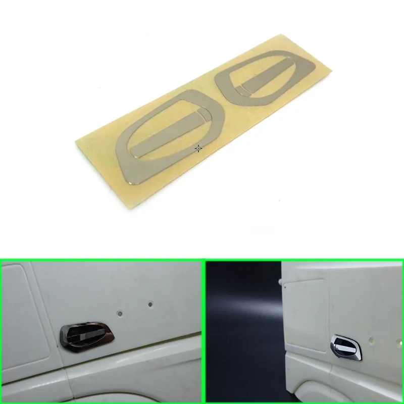 Door Handle Whole Stickers for 1/14 Tamiya RC Truck Trailer tipper Benz Actros 3363 1851 Car Diy Parts
Door Handle Whole Stickers for 1/14 Tamiya RC Truck Trailer tipper Benz Actros 3363 1851 Car Diy Parts