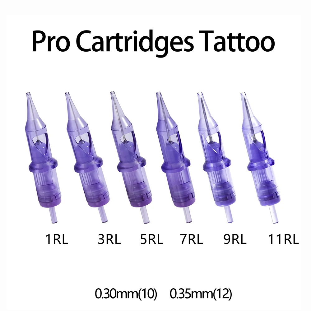 

Disposable Sterilized Tattoo Pen Needles, Round Liner, SMP V Select, Micropigmentation, Permanent Make-Up, 10Pcs per Lot