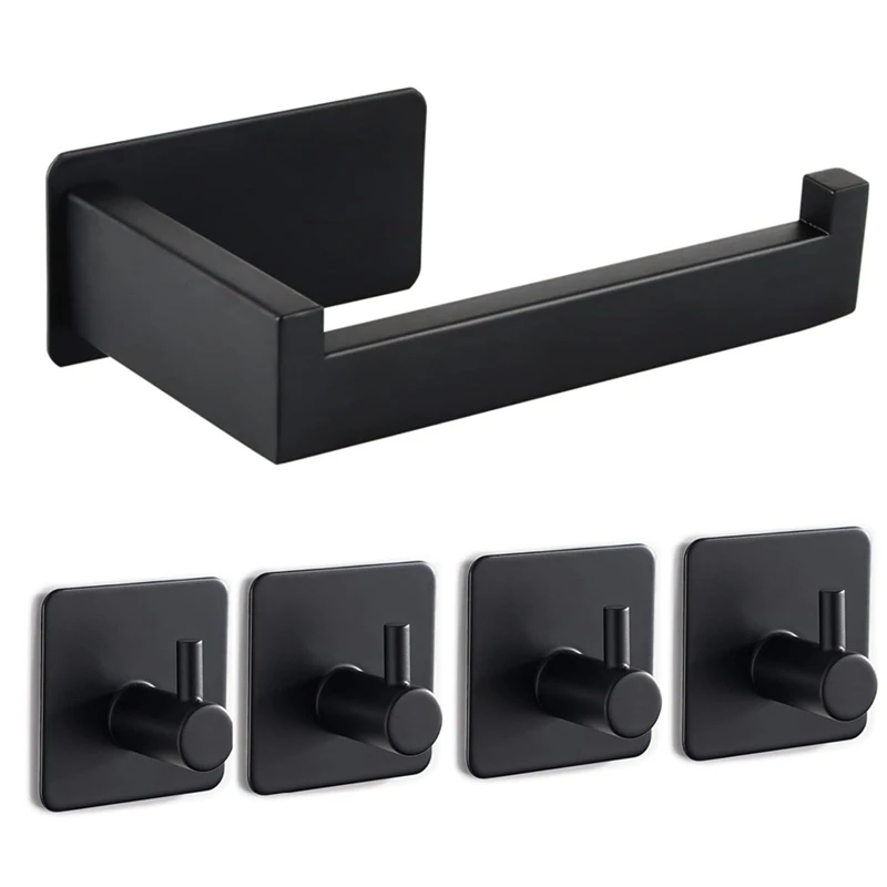 Paper Holder,No Drilling,Self-Adhesive Toilet Paper Holder,Metal Toiletroll Holder Towel Hooks For Kitchen
Paper Holder,No Drilling,Self-Adhesive Toilet Paper Holder,Metal Toiletroll Holder Towel Hooks For Kitchen