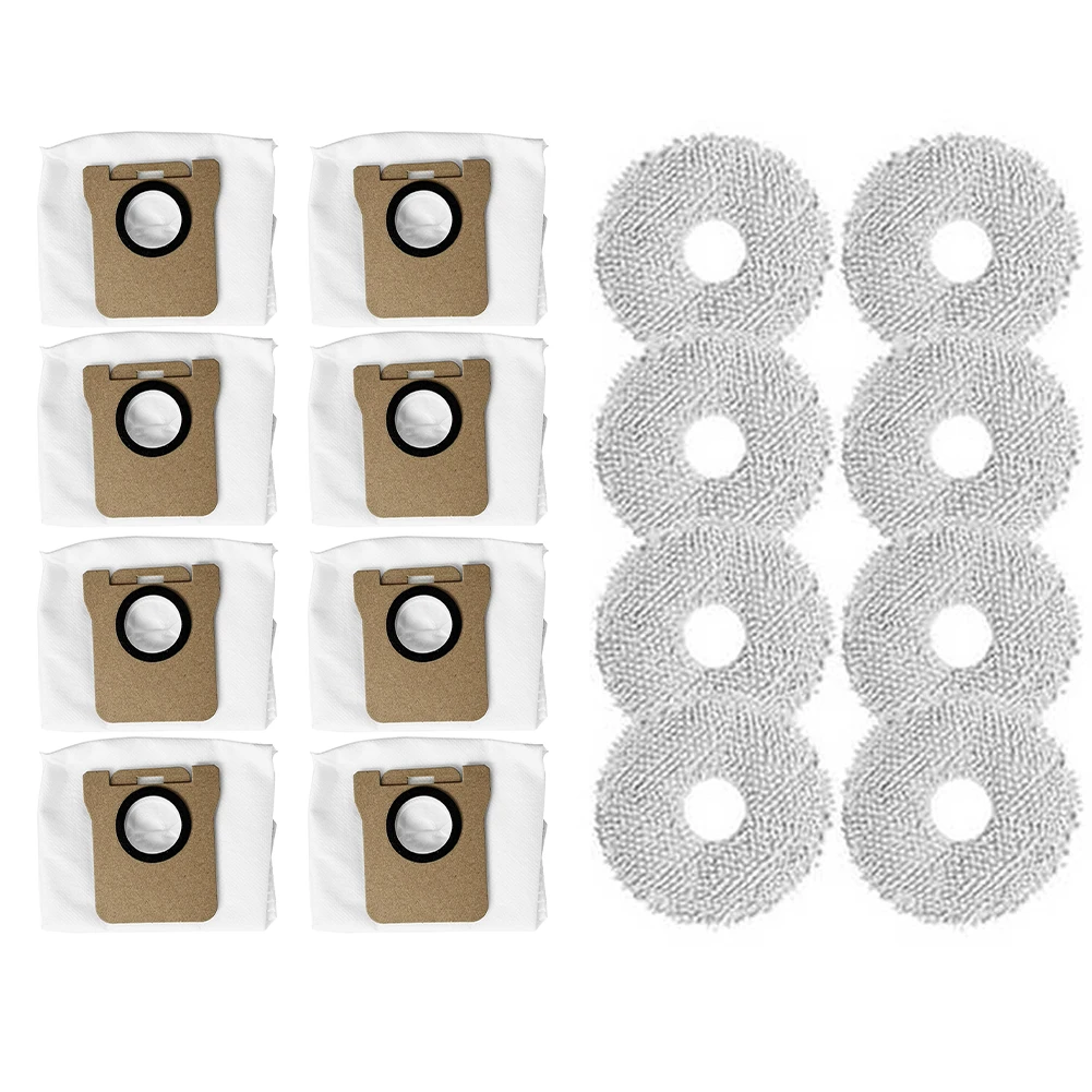 8pcs Reusable Dust Bags Mop Cloth Replacement Vacuum Cleaner Accessories For L10S Ultra/S10 S10 Pro Robot Vacuum Cleaner
8pcs Reusable Dust Bags Mop Cloth Replacement Vacuum Cleaner Accessories For L10S Ultra/S10 S10 Pro Robot Vacuum Cleaner