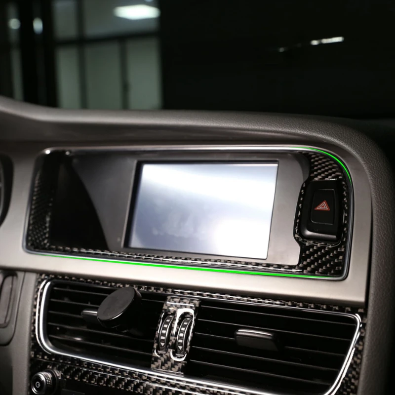 Car Styling Carbon Fiber Center GPS Navigator Outer Frame Trim For Audi A4 B8 2009 2010 2011 2012 2013 2014 2015 2016
Car Styling Carbon Fiber Center GPS Navigator Outer Frame Trim For Audi A4 B8 2009 2010 2011 2012 2013 2014 2015 2016
