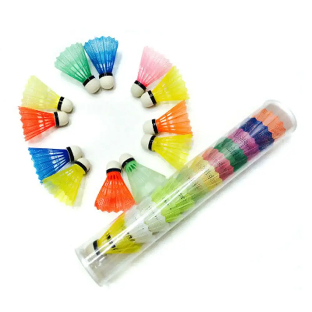 

Plastic Sports Game Colorful Sport Training Racquet Sports Shuttlecocks Products Training Ball Badminton Balls Shuttlecock