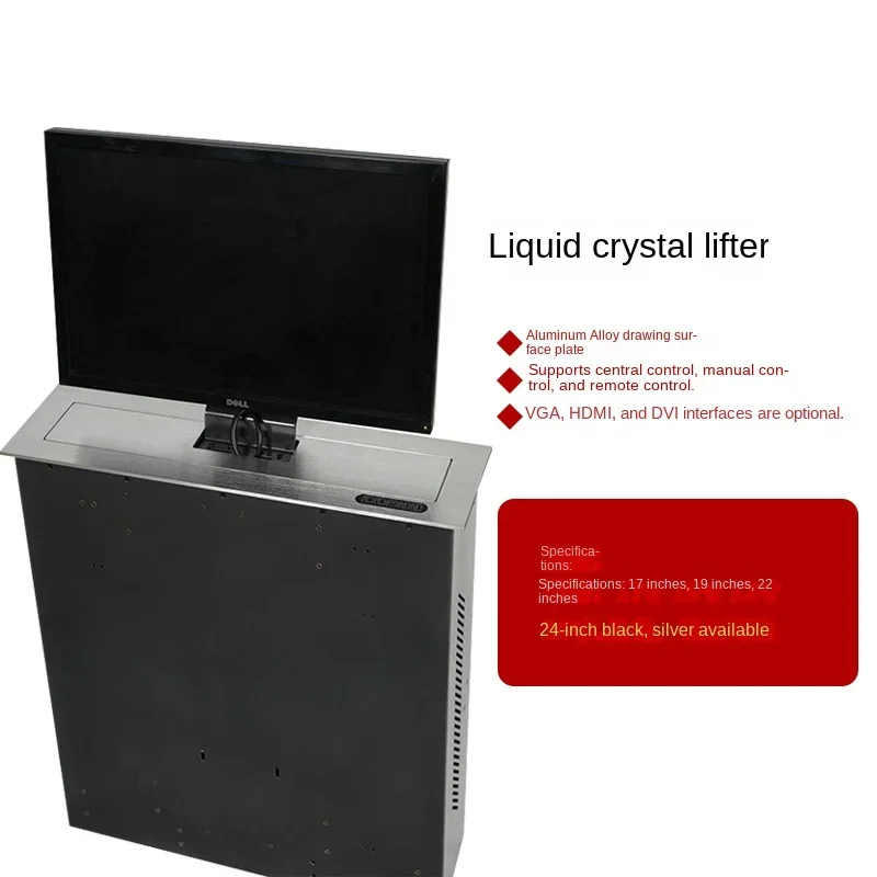 24-Inch LCD Lifter Conference Classroom Display Office Desktop Automatic Remote Control
24-Inch LCD Lifter Conference Classroom Display Office Desktop Automatic Remote Control