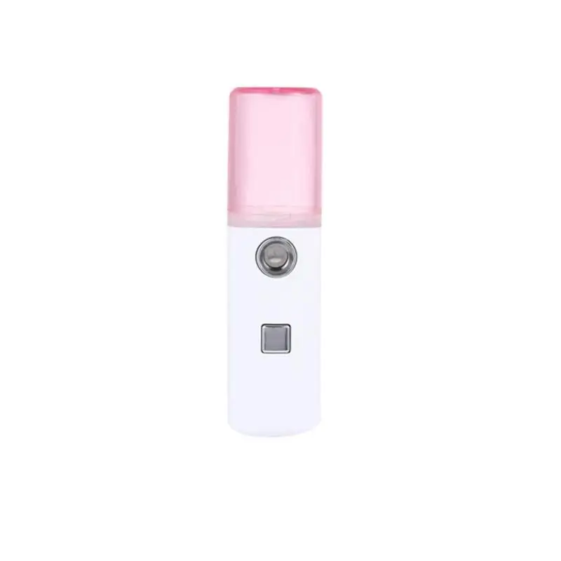 

Mini Nano Mist Sprayer Cooler Facial Steamer Humidifier USB Rechargeable Face Moisturizing Nebulizer Beauty Skin Care Tools