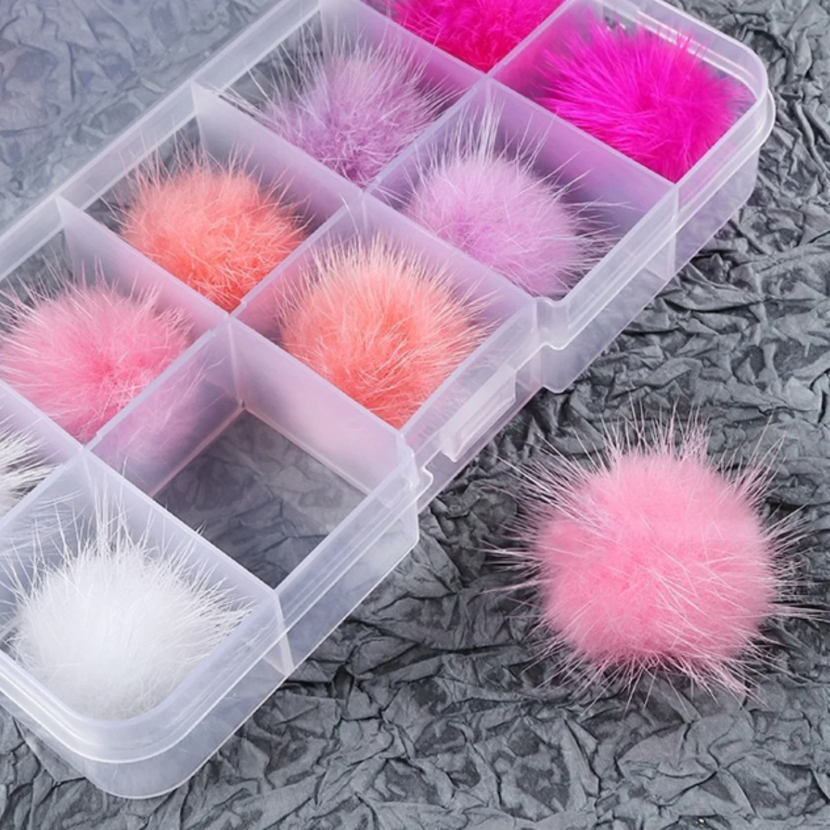 10Pcs/Set Pompoms Plush Nail Charms Winter Decoration Detachable Magnets Plush Kawaii Manicure Accessories for Nail Art Supplies
10Pcs/Set Pompoms Plush Nail Charms Winter Decoration Detachable Magnets Plush Kawaii Manicure Accessories for Nail Art Supplies