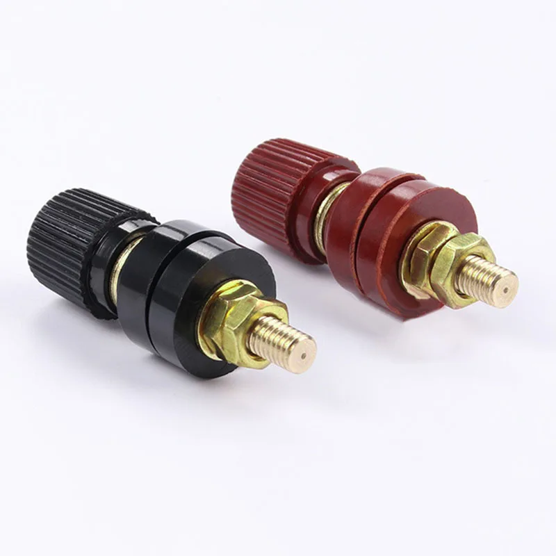 1pc Red/Black Post Terminal 6mm Brass Stud Nuts Premium Remote Battery Power Junction Post Connector Battery Cables & Connectors
1pc Red/Black Post Terminal 6mm Brass Stud Nuts Premium Remote Battery Power Junction Post Connector Battery Cables & Connectors