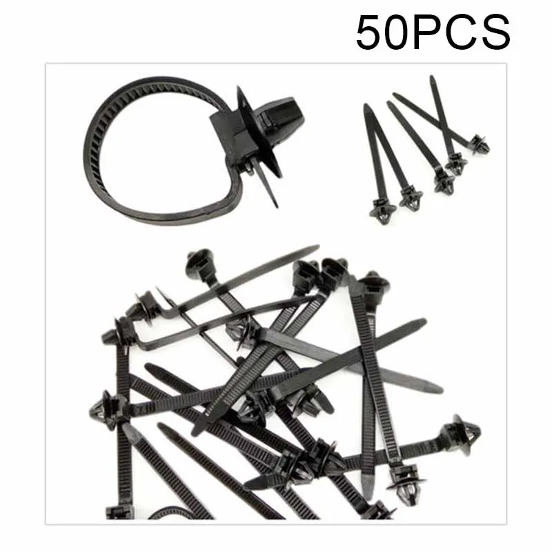 Cable Fixed Fasteners Fastening Strap For Cars Clips Wrap Tie 50pcs Practical Universal Replacement Cable Kit Set
Cable Fixed Fasteners Fastening Strap For Cars Clips Wrap Tie 50pcs Practical Universal Replacement Cable Kit Set