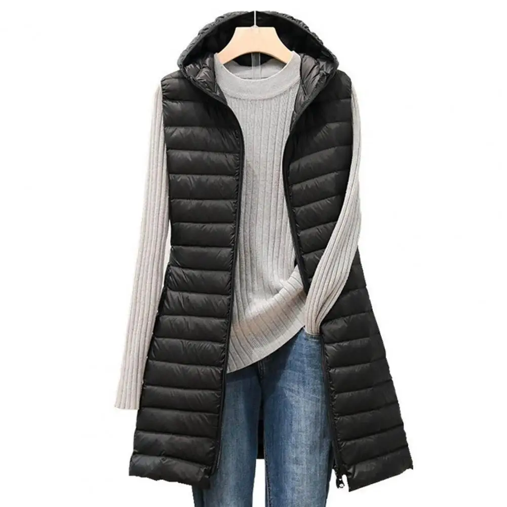 Women Thermal Down Jacket Long Vest Coat Stylish Women's Winter Vest Coat Padded Hooded Mid-length Waistcoat for Warmth Comfort
Women Thermal Down Jacket Long Vest Coat Stylish Women's Winter Vest Coat Padded Hooded Mid-length Waistcoat for Warmth Comfort