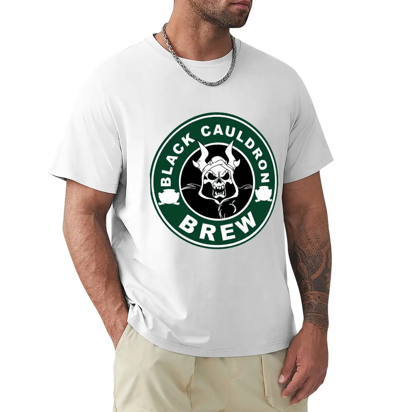Black Cauldron Brew T-Shirt cat shirts Short sleeve tee oversized t shirts for men
Black Cauldron Brew T-Shirt cat shirts Short sleeve tee oversized t shirts for men