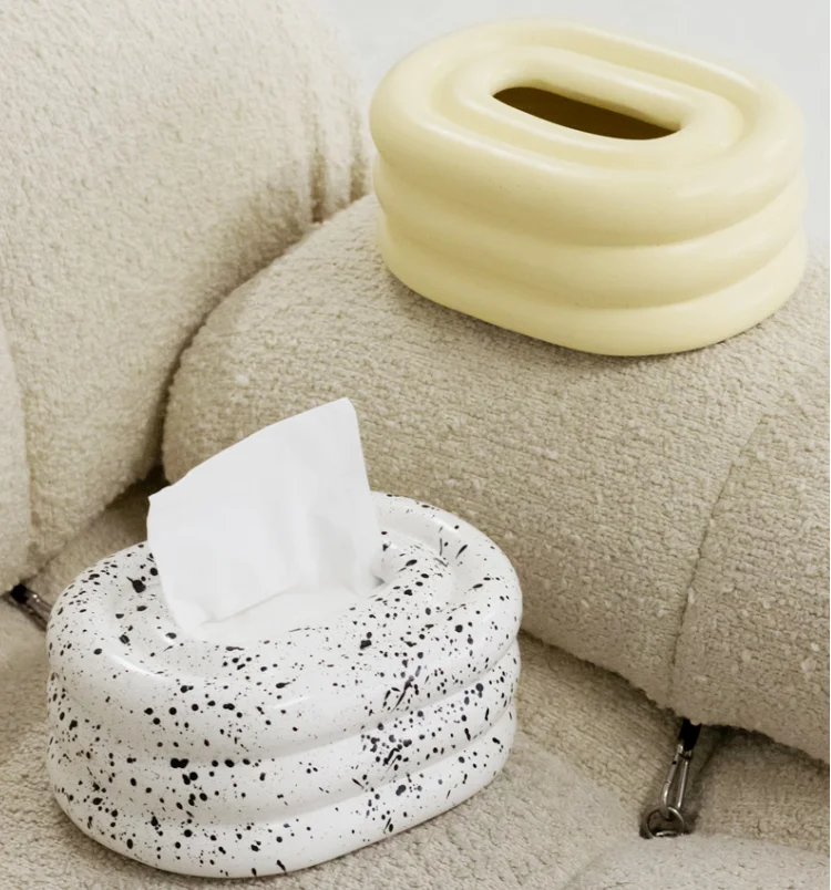 Creative Ceramic Tissue Box Fat Circle Kitchen Organizer Home Tabletop Decoration Car Tissue Holder Living Room Napkin Holder
Creative Ceramic Tissue Box Fat Circle Kitchen Organizer Home Tabletop Decoration Car Tissue Holder Living Room Napkin Holder