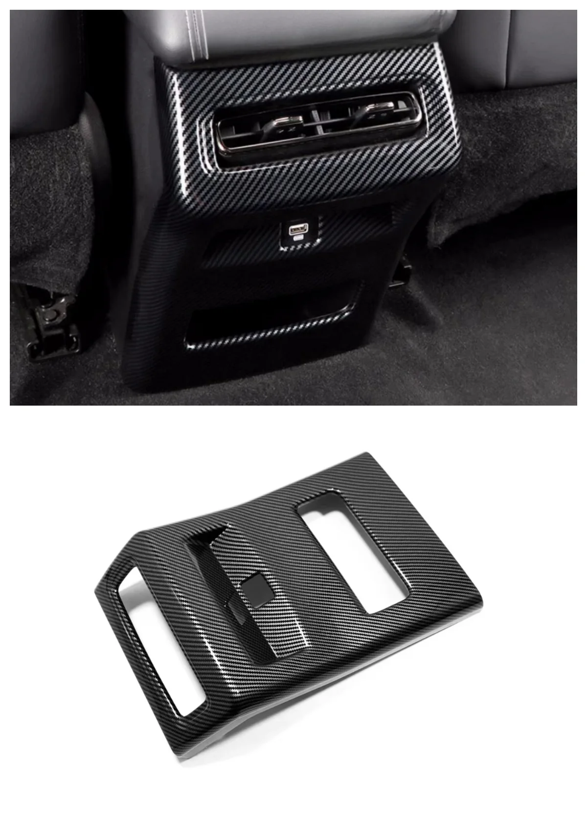 

Applicable to the 2023 Great Wall Harvard H-DOG second-generation rear air outlet anti kick panel decoration