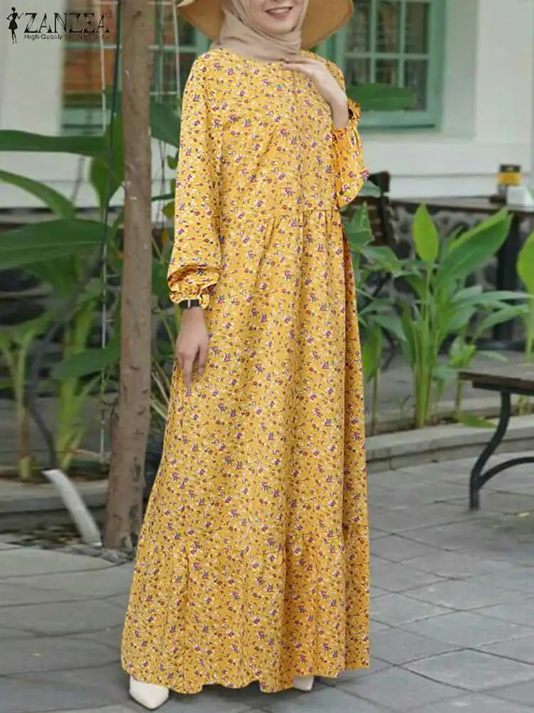 2023 ZANZEA Women Fashion Printed Long Dress Eid Mubarek Abaya Holiday Robe Muslim Abayas For Women Maxi Sundress Turkey Vestido
2023 ZANZEA Women Fashion Printed Long Dress Eid Mubarek Abaya Holiday Robe Muslim Abayas For Women Maxi Sundress Turkey Vestido