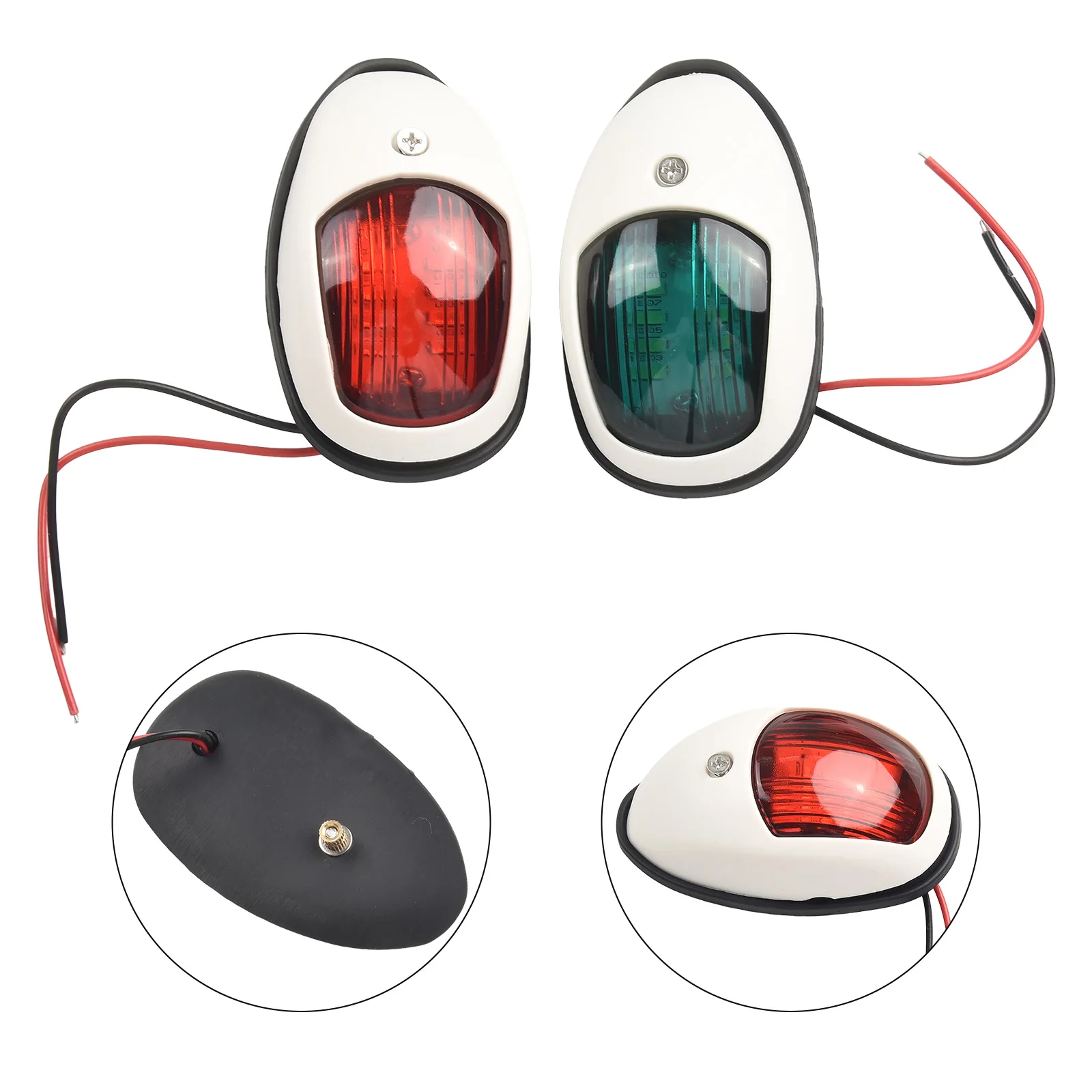 Navigation Light Signal Light Accessories Marine Bow Light Parts Red & Green 180G 1Pair ABS+LED Replacement Universal
Navigation Light Signal Light Accessories Marine Bow Light Parts Red & Green 180G 1Pair ABS+LED Replacement Universal