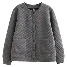 2022 Winter New Style Literary Large Size Quilted Long-sleeved Short Jacket Women Loose and Thin Casual All-match Jacket Jacket
2022 Winter New Style Literary Large Size Quilted Long-sleeved Short Jacket Women Loose and Thin Casual All-match Jacket Jacket