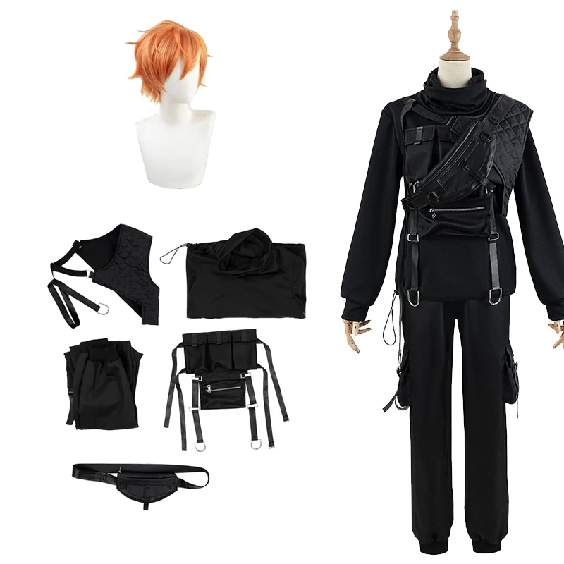 Shinonome Akito Cosplay Costume Project Sekai Colorful Stage VBS Akito All Black Halloween Outfits PJSK Men Cosplay Uniforms
Shinonome Akito Cosplay Costume Project Sekai Colorful Stage VBS Akito All Black Halloween Outfits PJSK Men Cosplay Uniforms