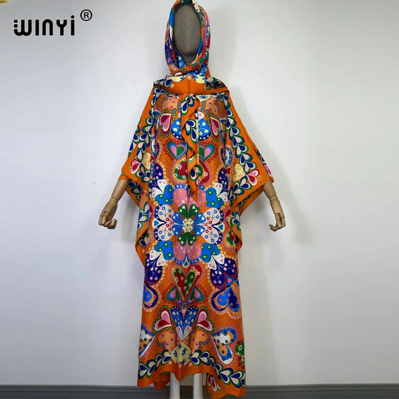 WINYI новый стиль мусульманская абайя африканская женская одежда Дубай Дашики свободный размер Повседневные платья с принтом Свободное длинное винтажное платье
WINYI новый стиль мусульманская абайя африканская женская одежда Дубай Дашики свободный размер Повседневные платья с принтом Свободное длинное винтажное платье