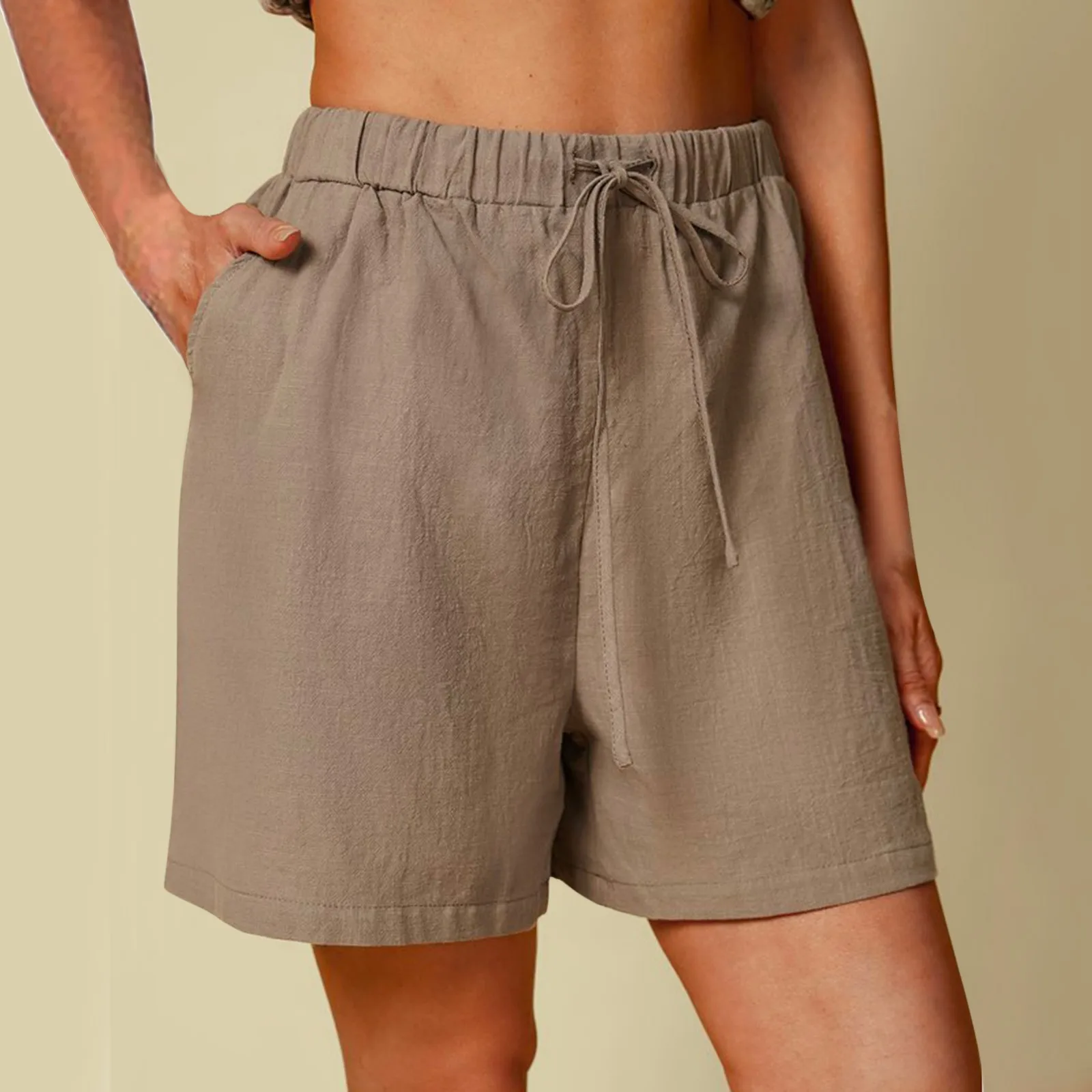 2023 New Hot Summer Casual Cotton Linen Shorts Women Plus Size High Waist Shorts Fashion Short Pants Streetwear Women's Shorts
2023 New Hot Summer Casual Cotton Linen Shorts Women Plus Size High Waist Shorts Fashion Short Pants Streetwear Women's Shorts