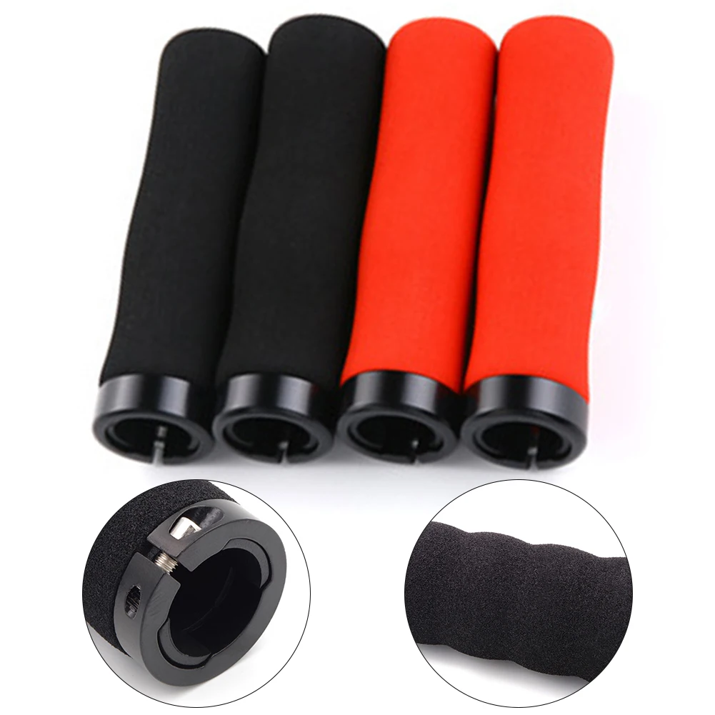 Mountain Road Bicycle Handlebar Lock Sponge Grip Handlebar Black / Red Bicycle Grips 130mm For Road Bike / Mountain Bike
Mountain Road Bicycle Handlebar Lock Sponge Grip Handlebar Black / Red Bicycle Grips 130mm For Road Bike / Mountain Bike