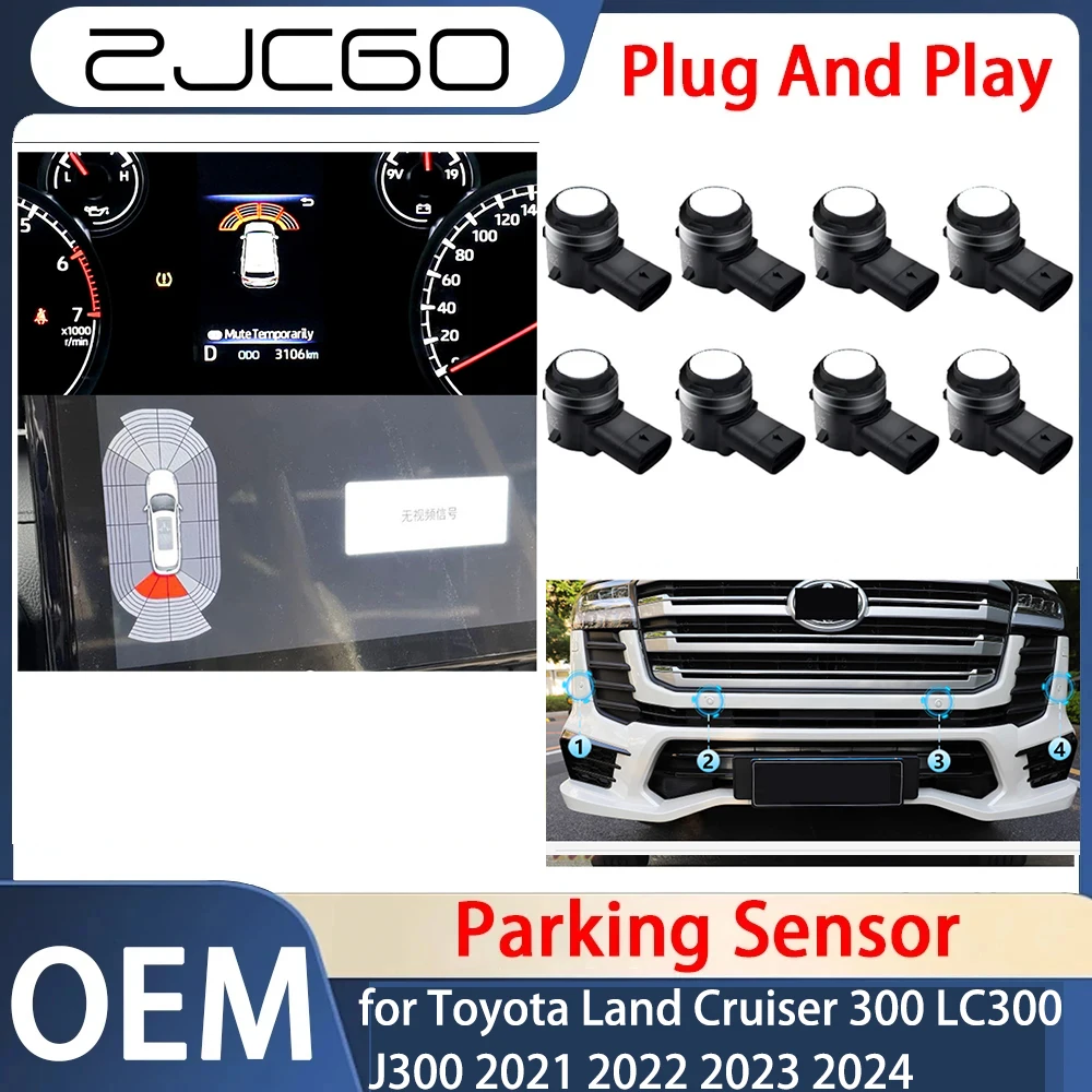 Parking Sensor Sensors Buzzer Radar Sound Alert System for Toyota Land Cruiser 300 LC300 J300 2021 2022 2023 2024
Parking Sensor Sensors Buzzer Radar Sound Alert System for Toyota Land Cruiser 300 LC300 J300 2021 2022 2023 2024