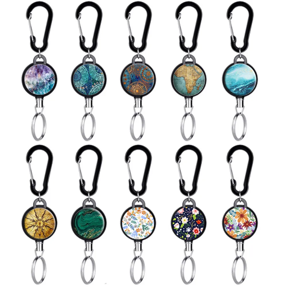 Retro Map Flower Retractable Nurse Badge Reel Clip Badge Holder Students Doctor Id Card Holder Keychain
Retro Map Flower Retractable Nurse Badge Reel Clip Badge Holder Students Doctor Id Card Holder Keychain