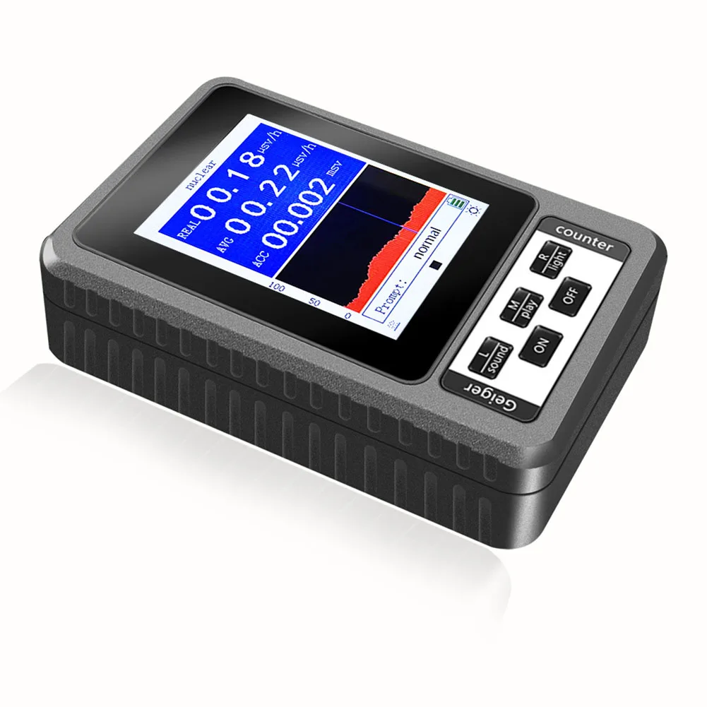 

Portable Geiger Counter Nuclear Radiation Detector Personal Dosimeter X-ray Beta Gamma Detector LCD Radioactive Tester