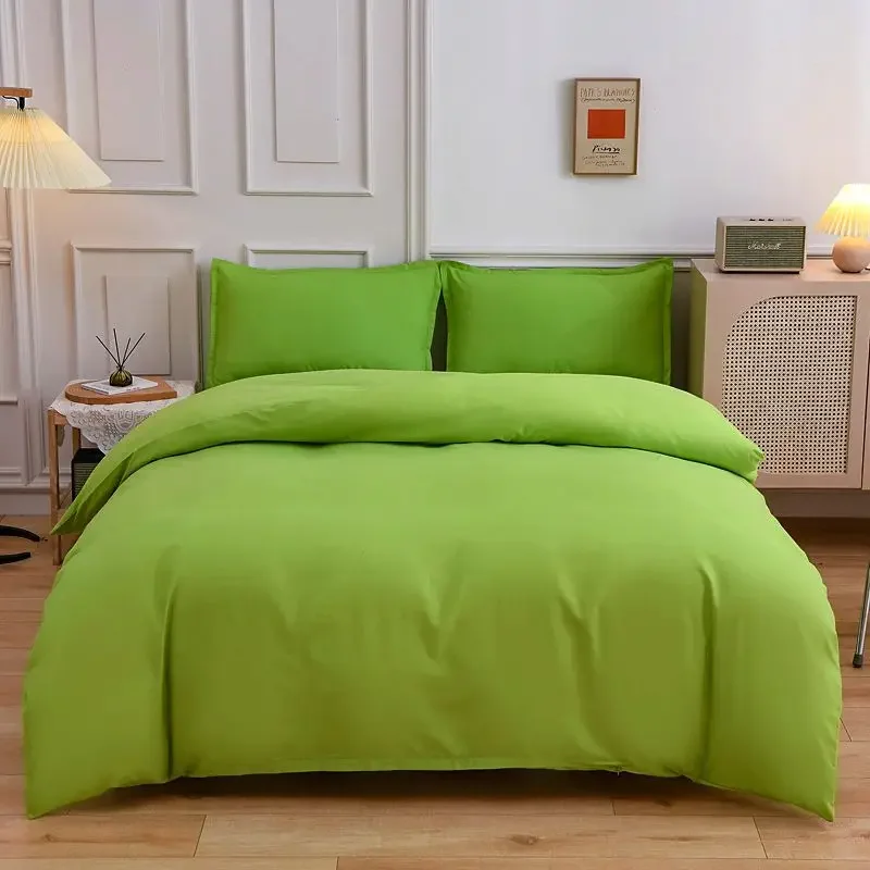 New Green Double-sided Bedding Set with Duvet, Quilt Cover, Sheet, Pillowcase, Queen, Full Single Size 4 Piece Set Home Textiles
New Green Double-sided Bedding Set with Duvet, Quilt Cover, Sheet, Pillowcase, Queen, Full Single Size 4 Piece Set Home Textiles