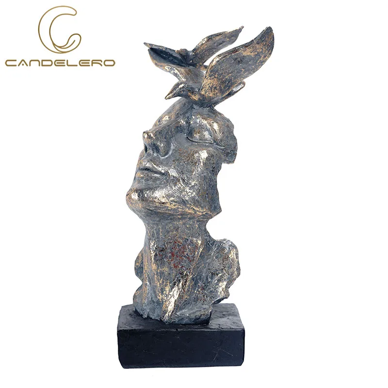 Decorative Figures Home Decor Statues And Sculptures Modern Art Resin Living Room Desk Decoration Aesthetic Nordic Mask Ornament
Decorative Figures Home Decor Statues And Sculptures Modern Art Resin Living Room Desk Decoration Aesthetic Nordic Mask Ornament