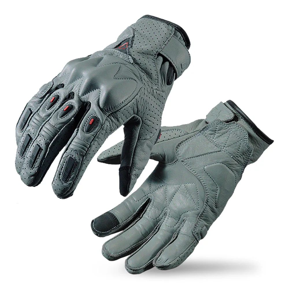Motorcycle Gloves Breathable Leather Gloves Sheepskin Material Motorcycle Racing Gloves Joint Protection Guantes Moto M-XXL
Motorcycle Gloves Breathable Leather Gloves Sheepskin Material Motorcycle Racing Gloves Joint Protection Guantes Moto M-XXL