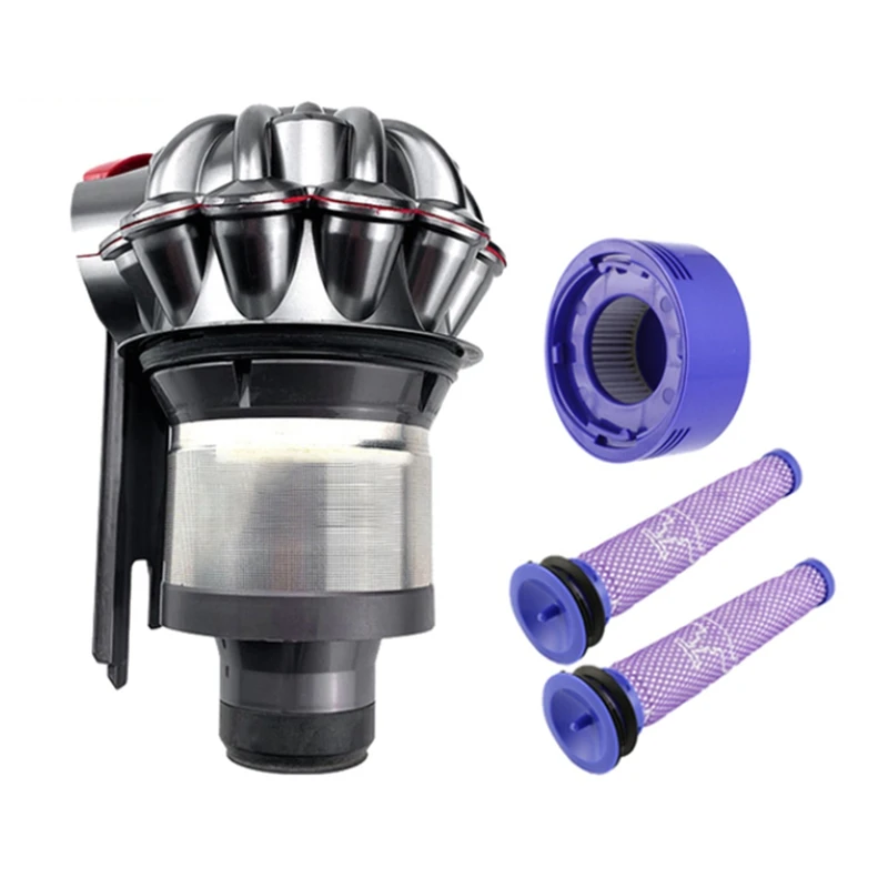 Циклонный пылесос для Dyson V7 V8, ручной пылесос, замена пыли, предварительный фильтр, задний фильтр, аксессуары
Циклонный пылесос для Dyson V7 V8, ручной пылесос, замена пыли, предварительный фильтр, задний фильтр, аксессуары