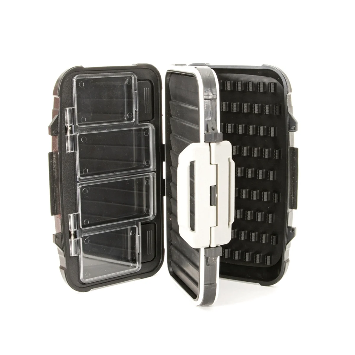 Multifunctional Double-Opening Four-Sided Shockproof Sealed Waterproof Fishing Multifunctional Fly Box,Black
Multifunctional Double-Opening Four-Sided Shockproof Sealed Waterproof Fishing Multifunctional Fly Box,Black