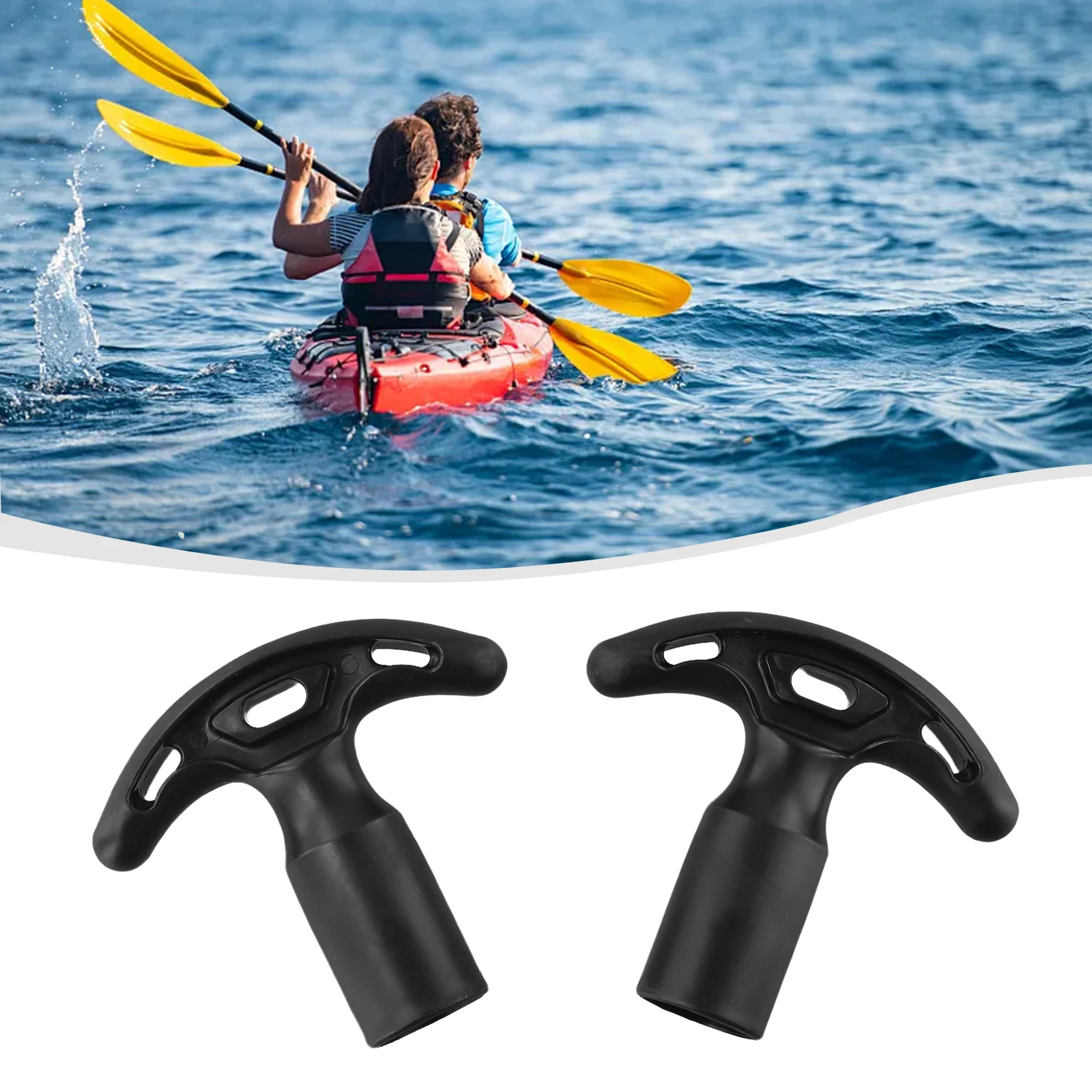 28mm Kayak Boat Canoe Paddle T-Handle Paddle Surfboard Handle Grip 2PC 10 X 11.2cm Boating Kayaking Water Sports Supplies
28mm Kayak Boat Canoe Paddle T-Handle Paddle Surfboard Handle Grip 2PC 10 X 11.2cm Boating Kayaking Water Sports Supplies