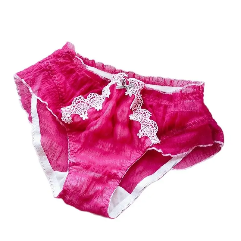 Large Sizes Japanese Style Women Panties Sexy Fruit Seersucker Lace Underpants Breathable Cute Bow Ruffle Girl Underwears
Large Sizes Japanese Style Women Panties Sexy Fruit Seersucker Lace Underpants Breathable Cute Bow Ruffle Girl Underwears