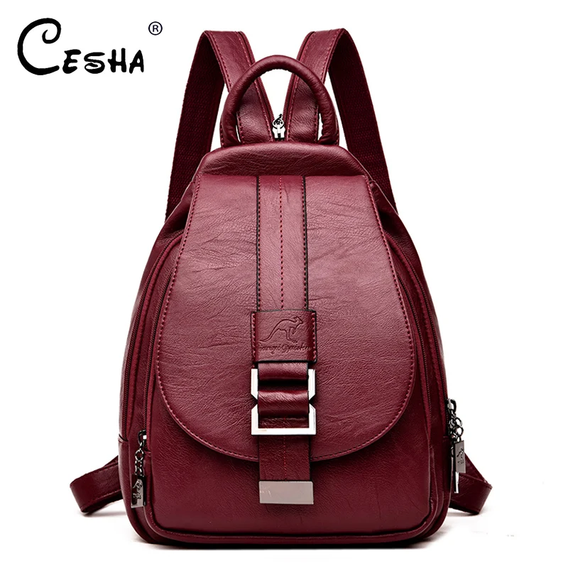 Casual Soft Leather Women Travel Backpack High Quality Durable Leather Backpack Fashion Zipper Straps Design Shopping Backpack
Casual Soft Leather Women Travel Backpack High Quality Durable Leather Backpack Fashion Zipper Straps Design Shopping Backpack