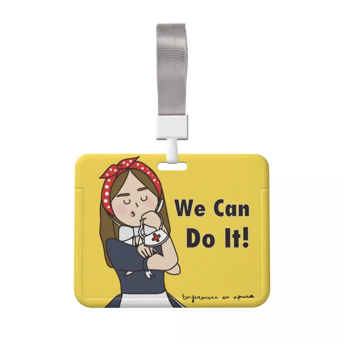 Gift For Doctor Nurse Lanyard Horizontal ID Card Holder for Women Enfermera En Apuros Accessories ID Badge Holders
Gift For Doctor Nurse Lanyard Horizontal ID Card Holder for Women Enfermera En Apuros Accessories ID Badge Holders