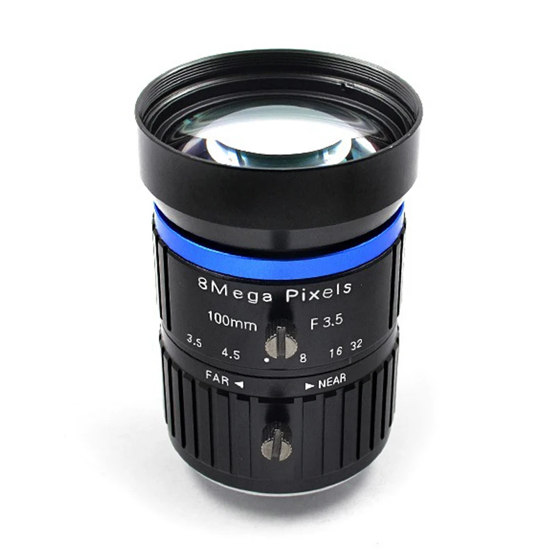100Mm 8MP Industrial Lens Manual Iris Lens C Mount 1 Inch Machine Vision Lens CCTV LENS Camera Accessories
100Mm 8MP Industrial Lens Manual Iris Lens C Mount 1 Inch Machine Vision Lens CCTV LENS Camera Accessories