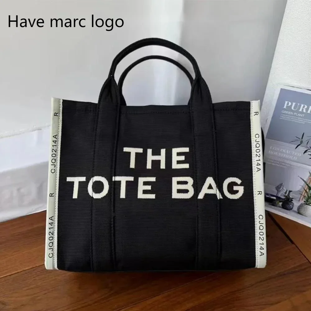 Luxury Designer Women Shoulder Bags Marc Tote Bag Canvas Zipper Black Ladies Crossbody Bags Large White Shopping Bags Purses
Luxury Designer Women Shoulder Bags Marc Tote Bag Canvas Zipper Black Ladies Crossbody Bags Large White Shopping Bags Purses