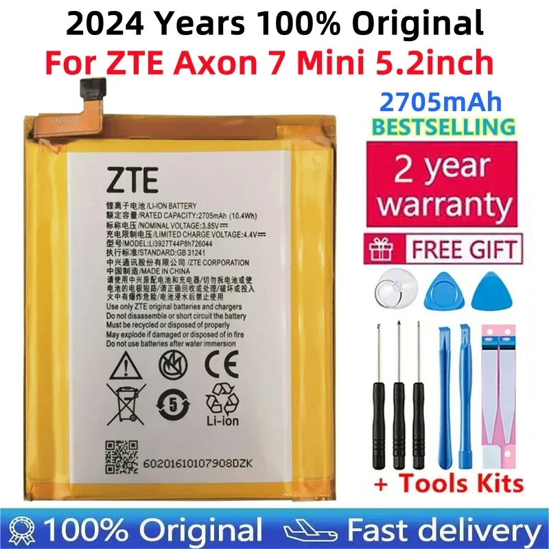Original Replacement Phone Battery Li3927T44P8H726044 Battery For ZTE Axon 7 Mini 5.2inch Battery 2705mAh With Tracking Number
Original Replacement Phone Battery Li3927T44P8H726044 Battery For ZTE Axon 7 Mini 5.2inch Battery 2705mAh With Tracking Number