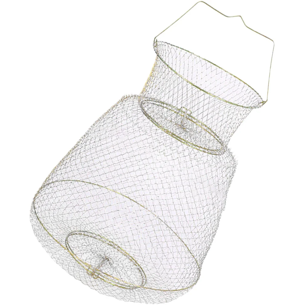 Fish Protective Cage Bait Net Metal Pole Fishnets Mesh Fish Cage Cage Basket Iron Supply Travel Cast for
Fish Protective Cage Bait Net Metal Pole Fishnets Mesh Fish Cage Cage Basket Iron Supply Travel Cast for