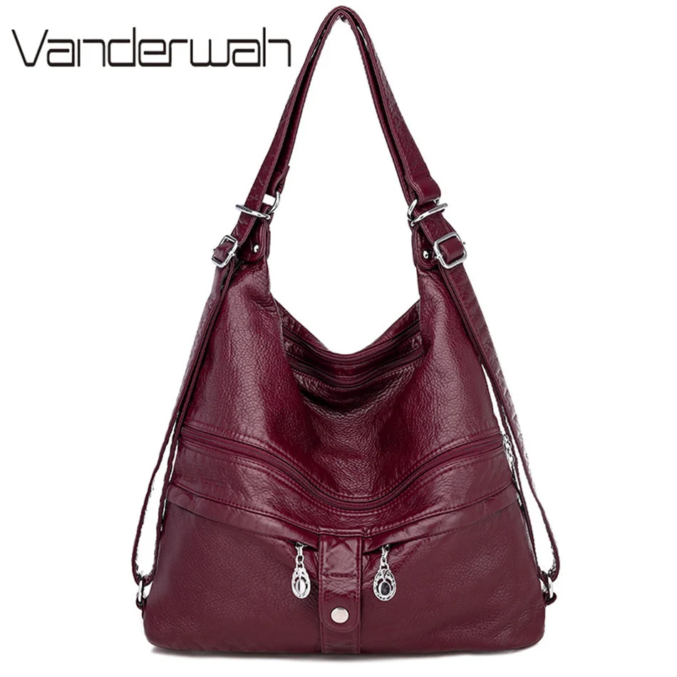 High Quality Leather Backpack Women Travel Bagpack Female Large Capacity School Backpack Shoulder Bags for Women 2023 Sac A Dos
High Quality Leather Backpack Women Travel Bagpack Female Large Capacity School Backpack Shoulder Bags for Women 2023 Sac A Dos
