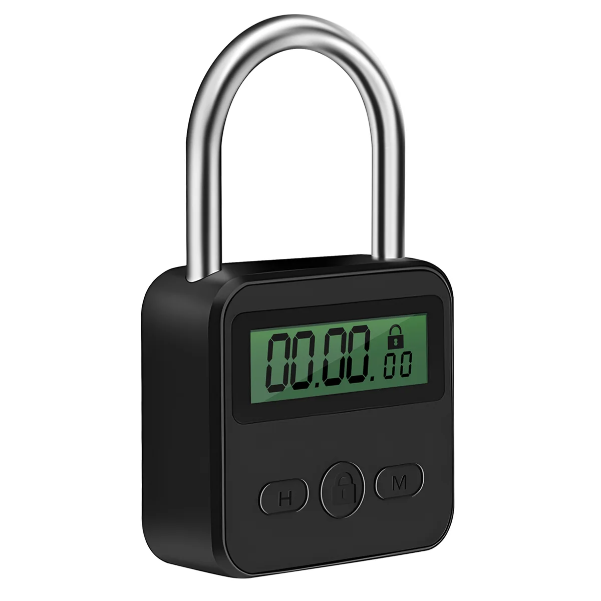 Metal Timer Lock LCD Display Multi-Function Electronic Time 99 Hours Max Timing USB Rechargeable Timer Padlock,Black
Metal Timer Lock LCD Display Multi-Function Electronic Time 99 Hours Max Timing USB Rechargeable Timer Padlock,Black