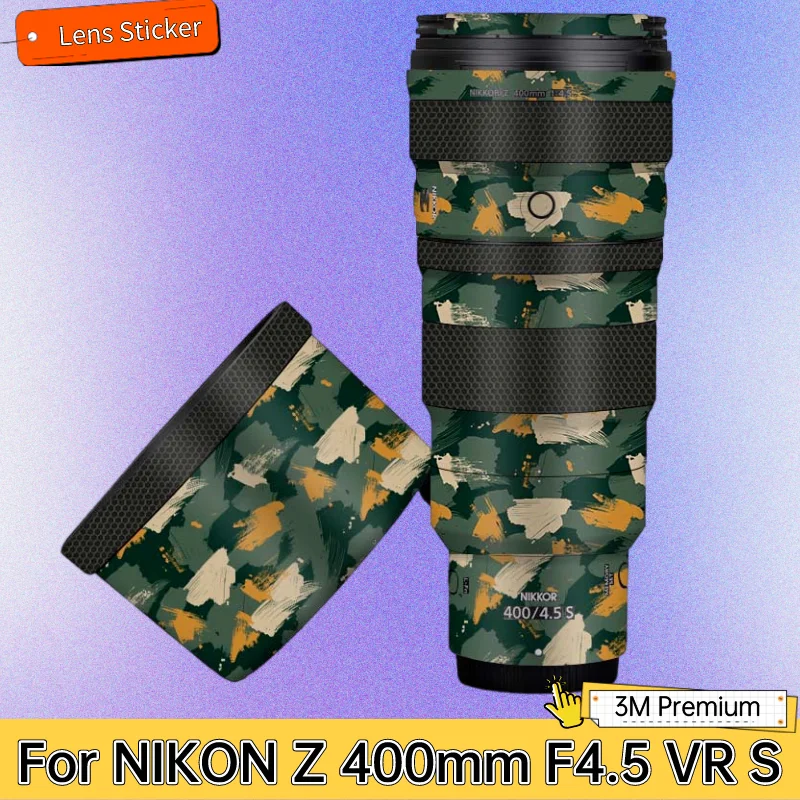 

For NIKON Z 400mm F4.5 VR S Lens Sticker Protective Skin Decal Vinyl Wrap Film Anti-Scratch Protector Coat Z400 4.5S