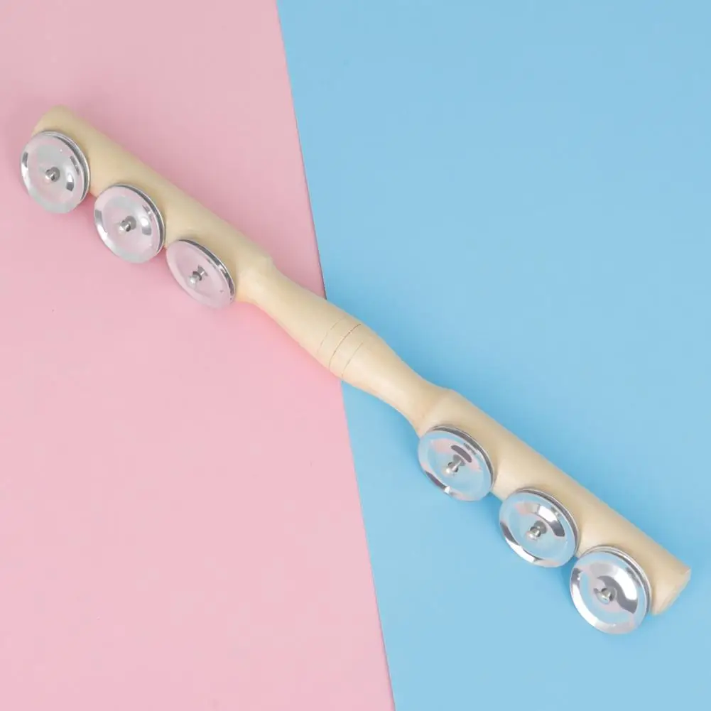 Hand Bell Six-bell Educational Wood Single-row Rattle Shaker Bell Wave Hit Musical Instruments
Hand Bell Six-bell Educational Wood Single-row Rattle Shaker Bell Wave Hit Musical Instruments