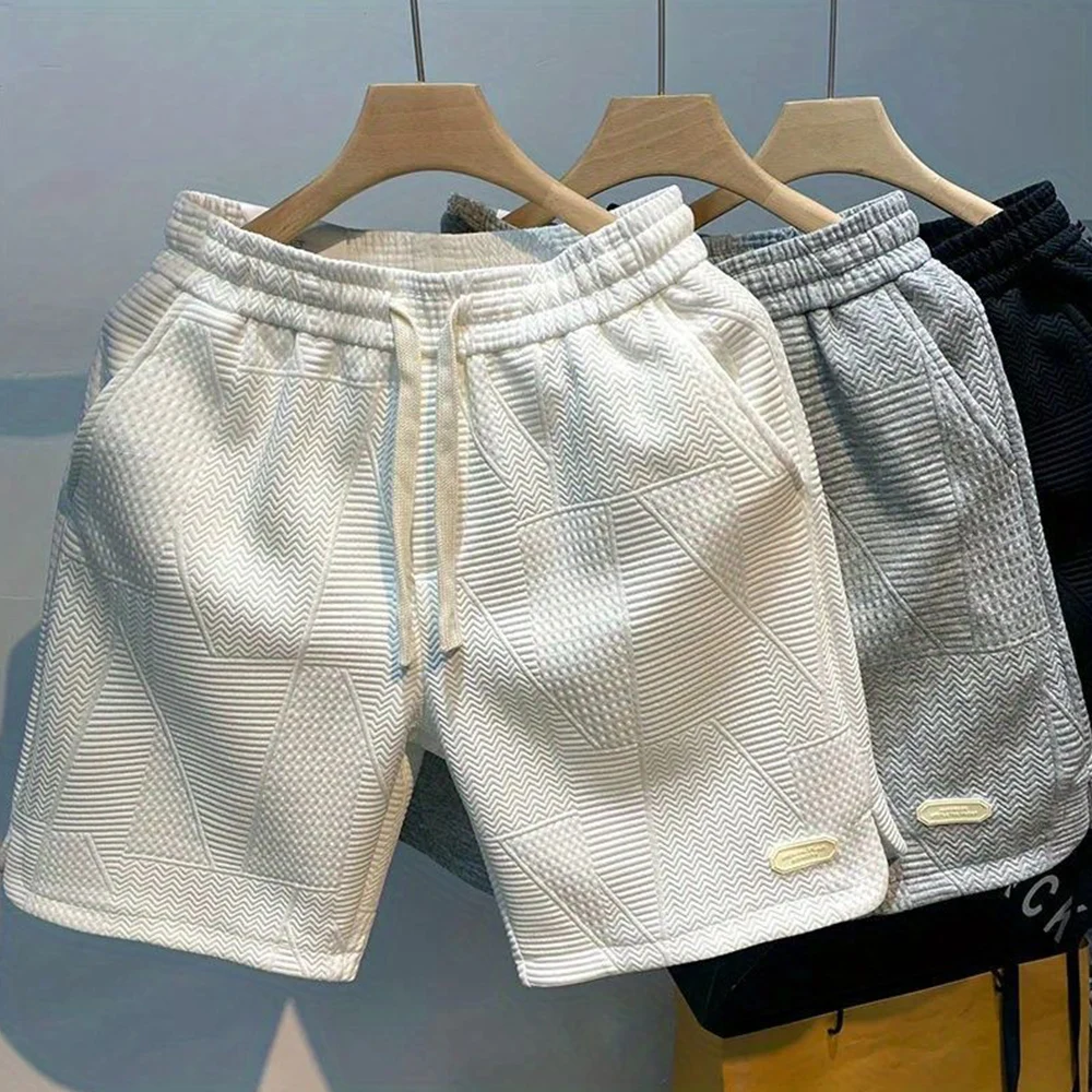 Summer Men Gym Sports Short Pants Wave Pattern Jogging Solid Color Running Shorts Man Casual Jogging Drawstring Loose Dry Shorts
Summer Men Gym Sports Short Pants Wave Pattern Jogging Solid Color Running Shorts Man Casual Jogging Drawstring Loose Dry Shorts