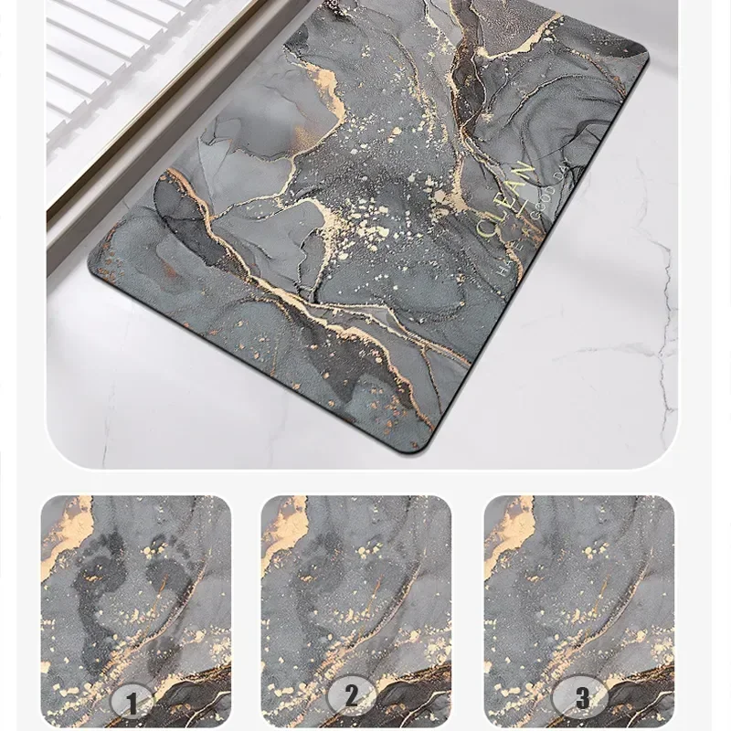 Rugs Soft Absorbent Floor Foot Diatomaceous Carpet Mat Pad Bath Rug Bathroom Toilet Shower Super Door Earth Rubber Mats Non-slip
Rugs Soft Absorbent Floor Foot Diatomaceous Carpet Mat Pad Bath Rug Bathroom Toilet Shower Super Door Earth Rubber Mats Non-slip