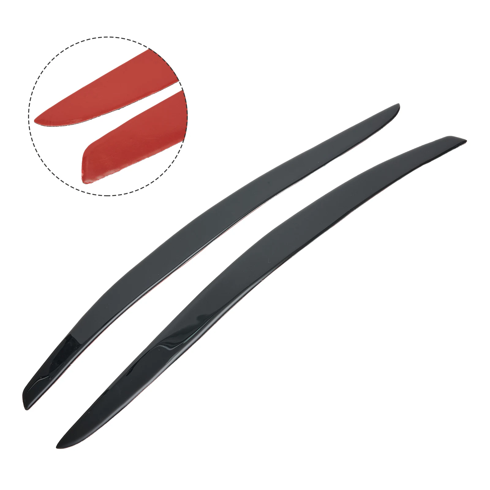 

2pcs Car Gloss Black Headlight Eyelids Eyebrow Cover Trim Carbon Fiber For BMW 3 Series E92 E93 M3 Coupe 2-Door 2006-2012