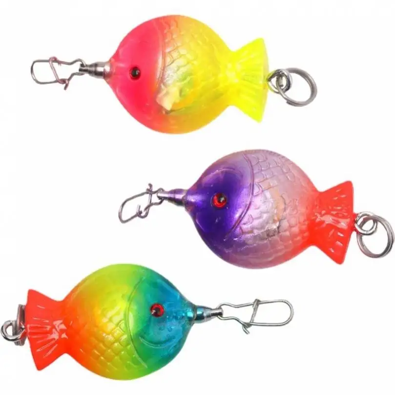 LED Deep Drop Fishing Lure Trap Light Underwater Colorful Flash Lamp 360 Rotation Fishing Squid Fishing Bait For Attracting Fish
LED Deep Drop Fishing Lure Trap Light Underwater Colorful Flash Lamp 360 Rotation Fishing Squid Fishing Bait For Attracting Fish